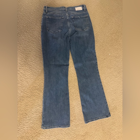 Current/Elliott Classic Blue Flare Jeans - Picture 8 of 9